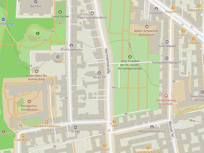 ON Umzug location map
